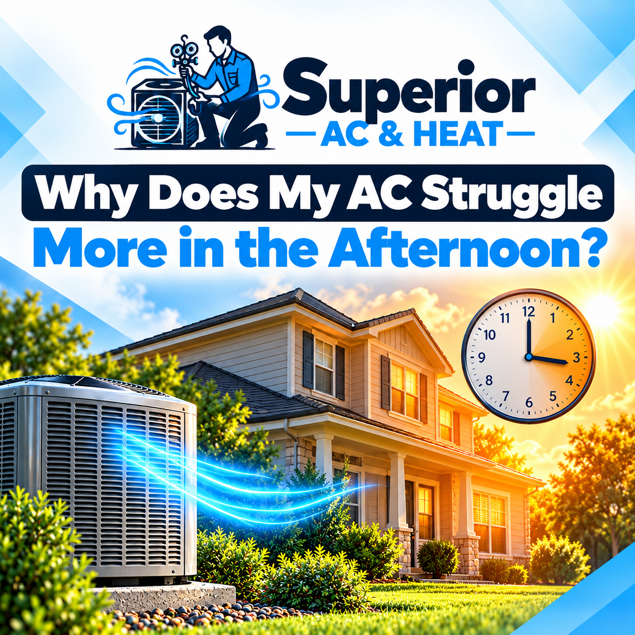 Why Does My AC Struggle More in the Afternoon?