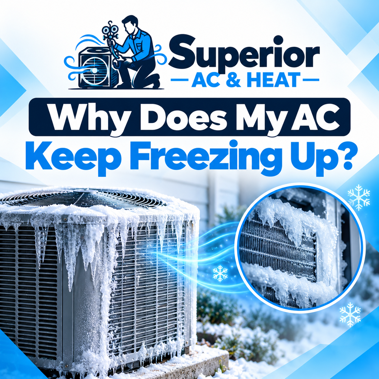 Why Does My AC Keep Freezing Up?